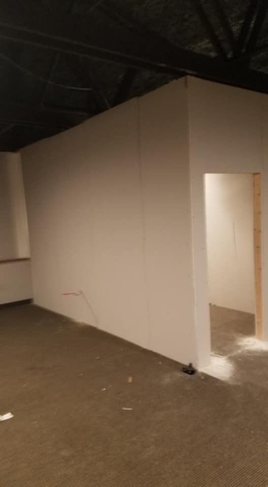 Commercial drywall and framing work