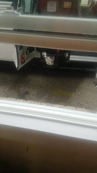 Exterior vent and mechanical work on a home