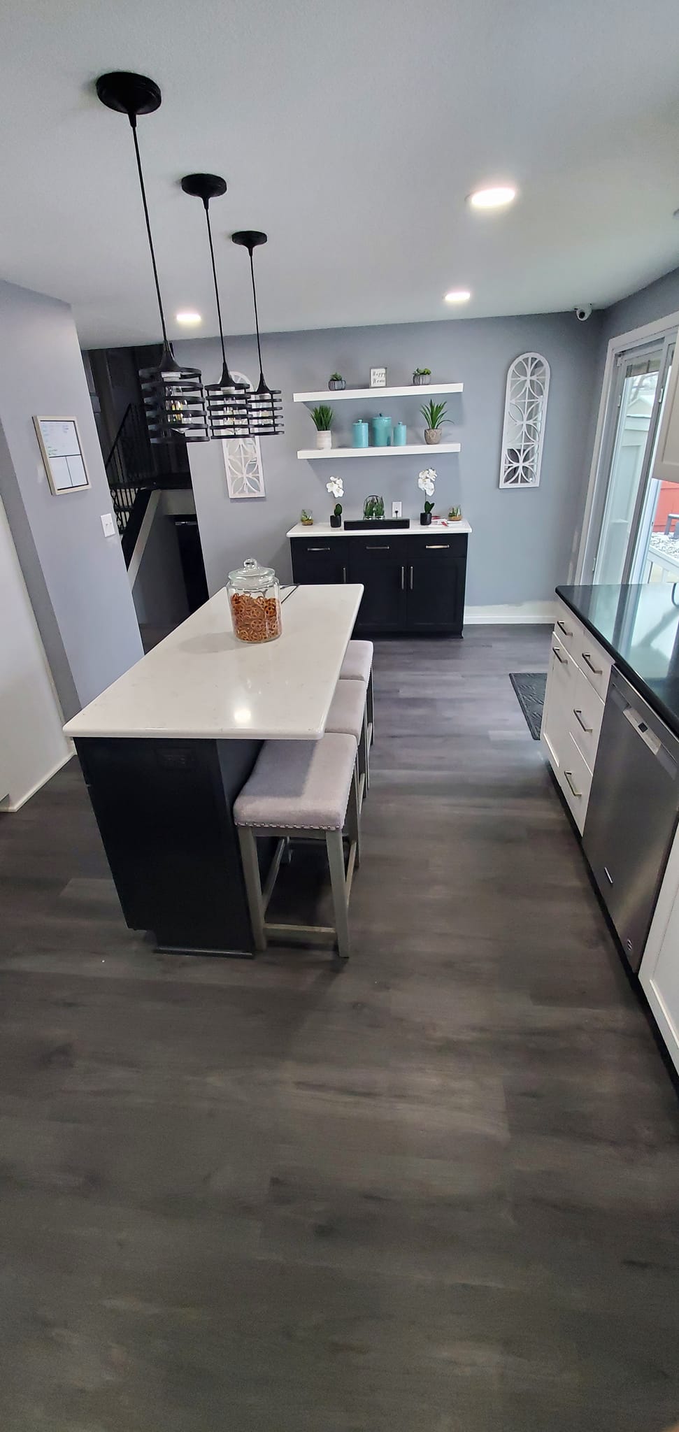 Finished kitchen remodel by Joe Of All Trades in Decatur, IN